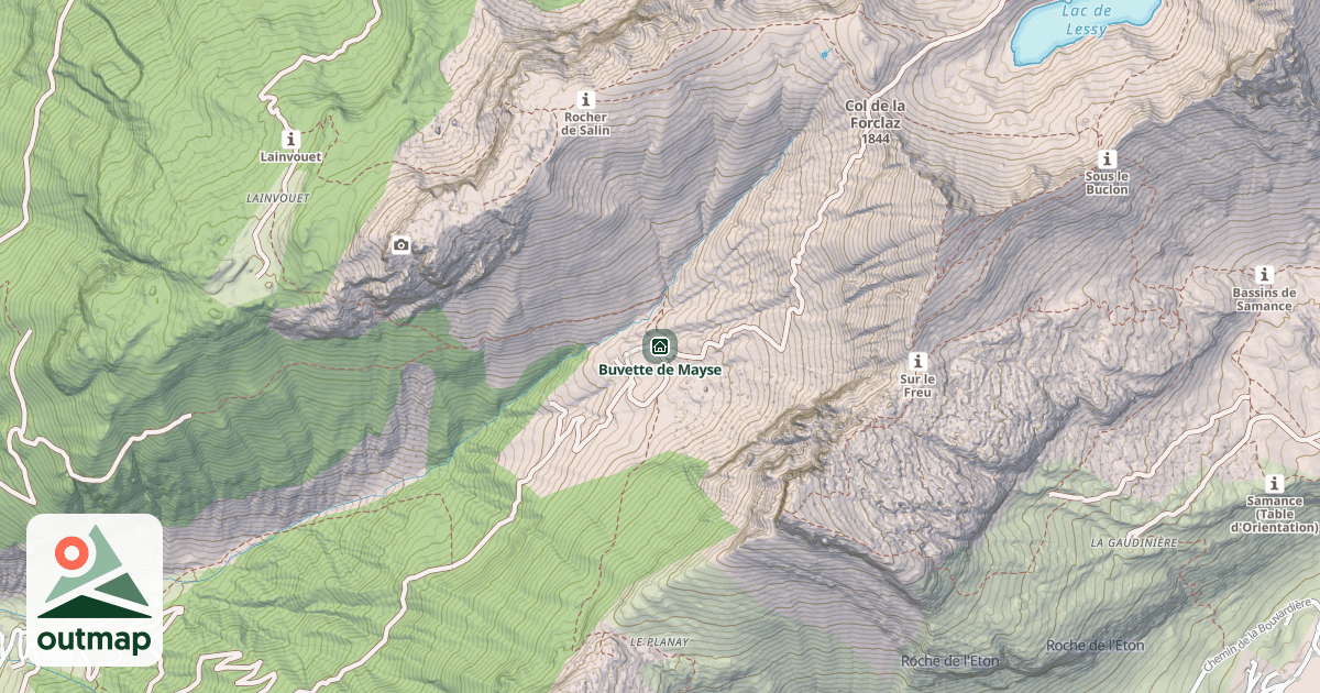 Map of Buvette de Mayse