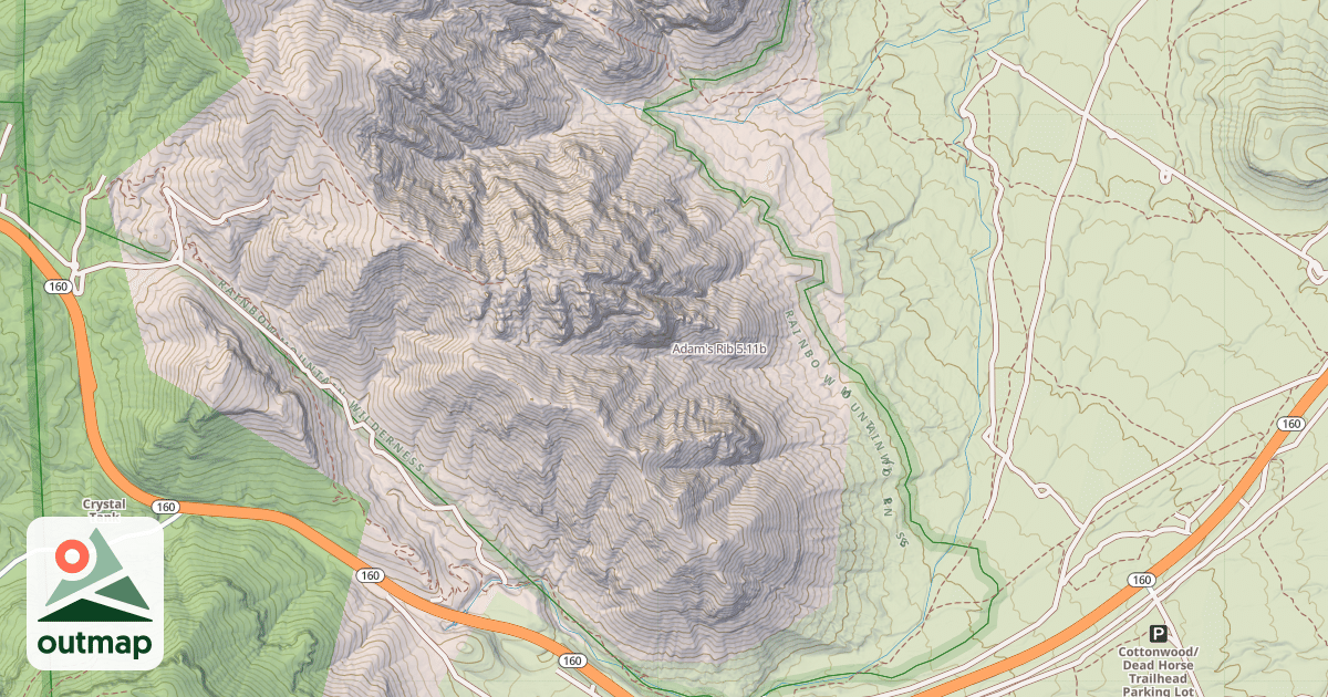 Map of Adam's Rib