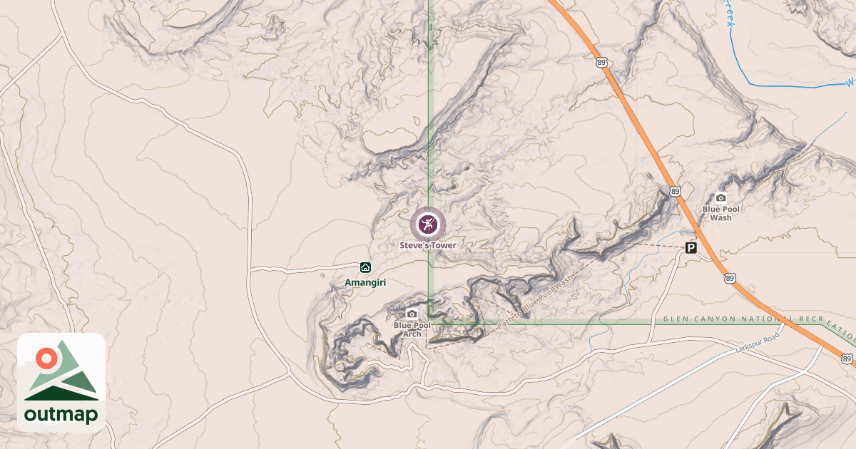 Map of Steve's Tower