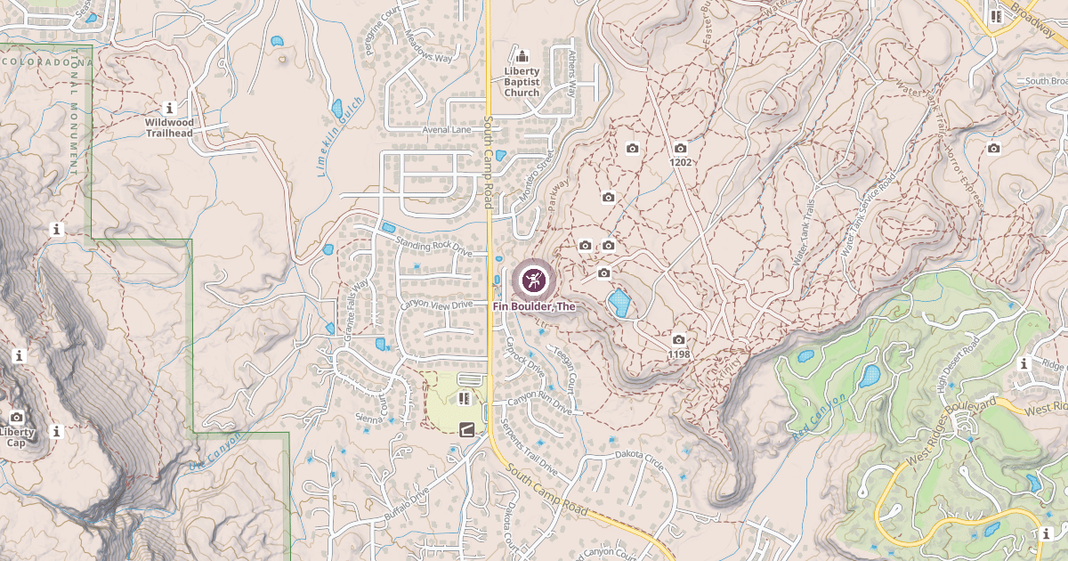 Map preview of Fin Boulder, The