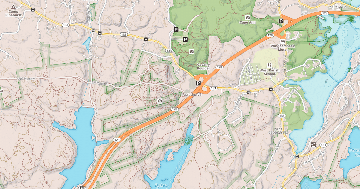 Map preview of Fault Line