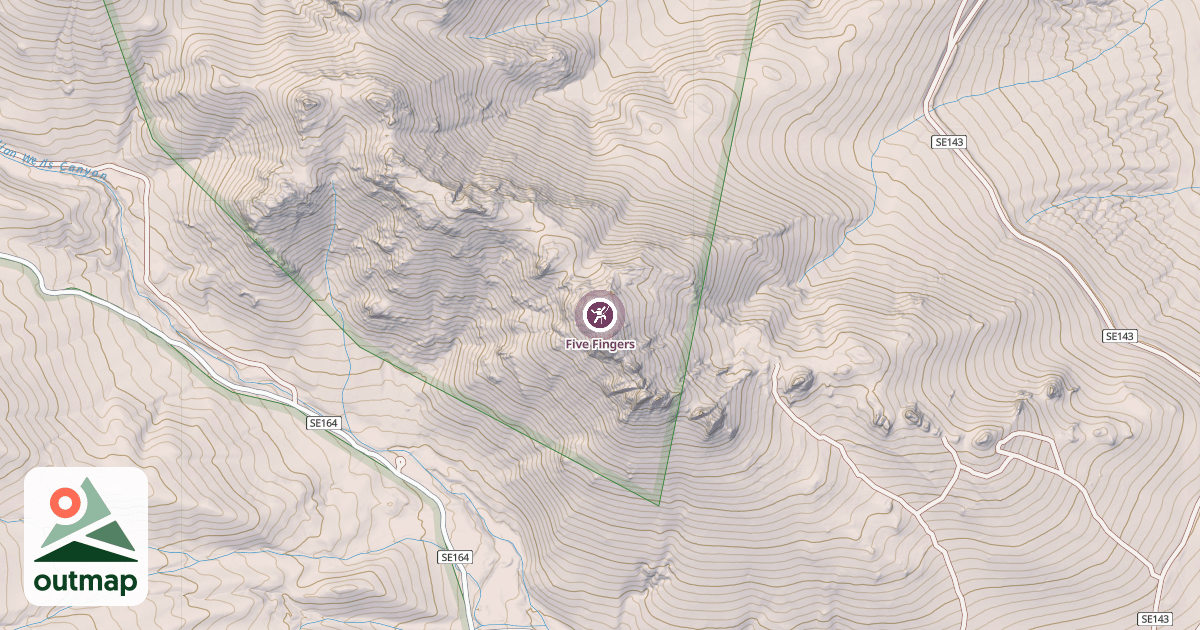 Map of Five Fingers