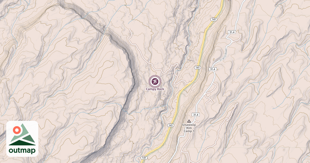 Map of Campy Rock