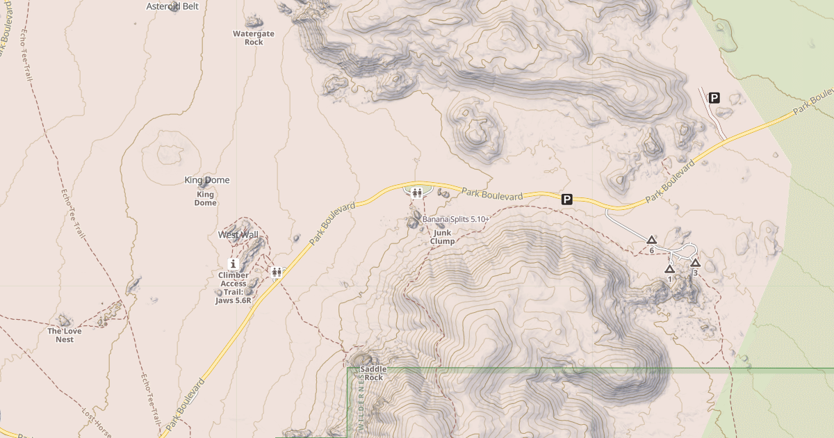Map preview of Banana Splits