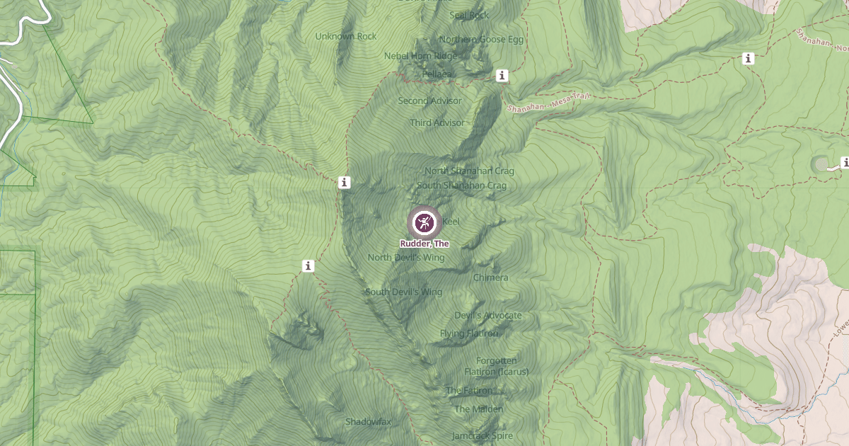 Map preview of Rudder, The