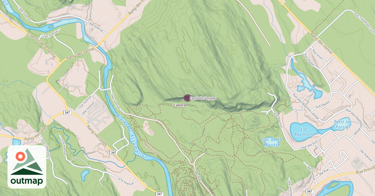 Map of Fantastic Voyage