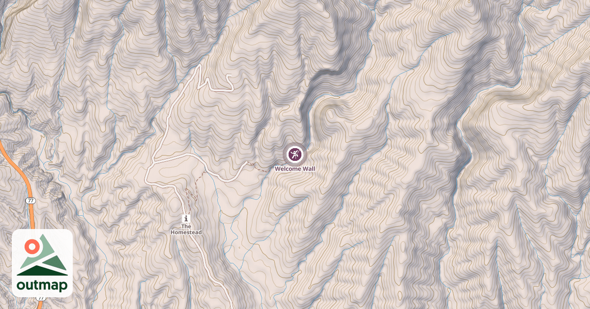 Map of Welcome Wall