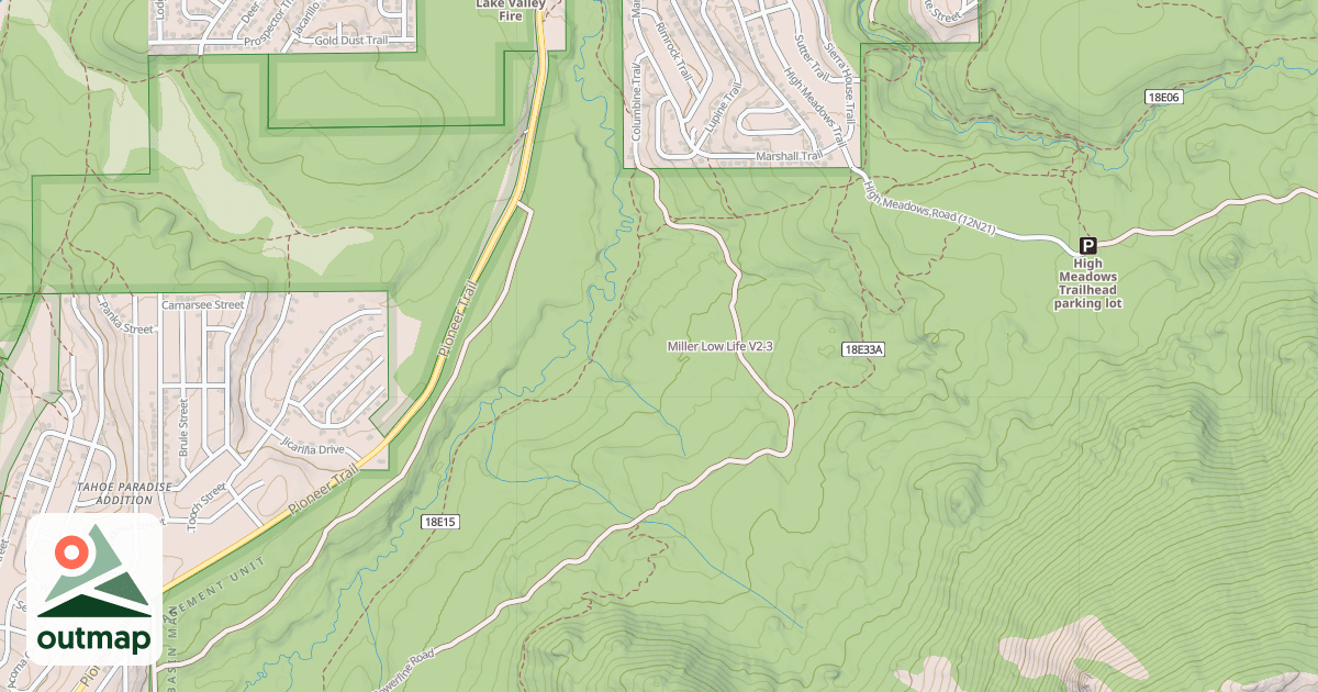 Map of Miller Low Life