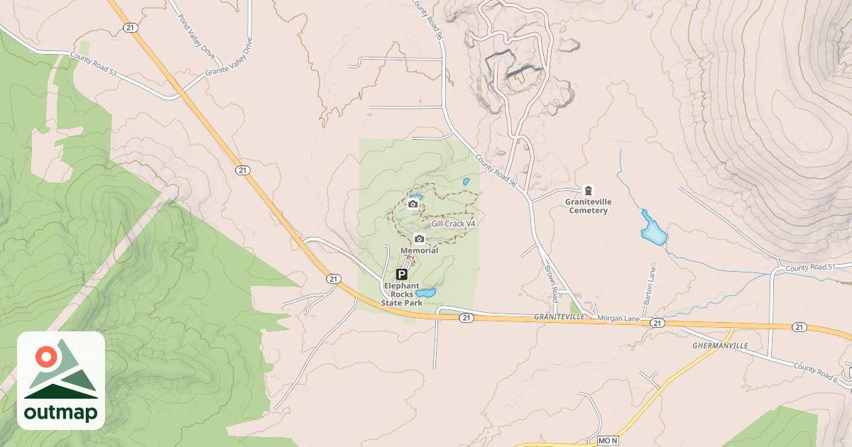 Map of Gill Crack