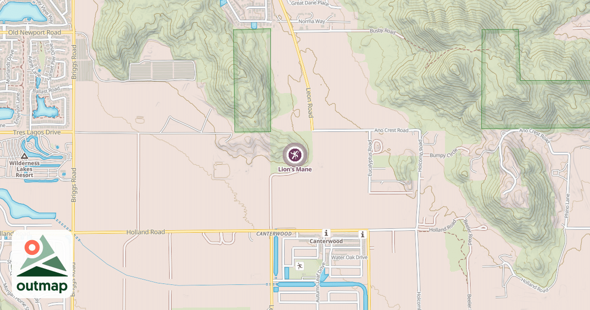 Map of Lion's Mane