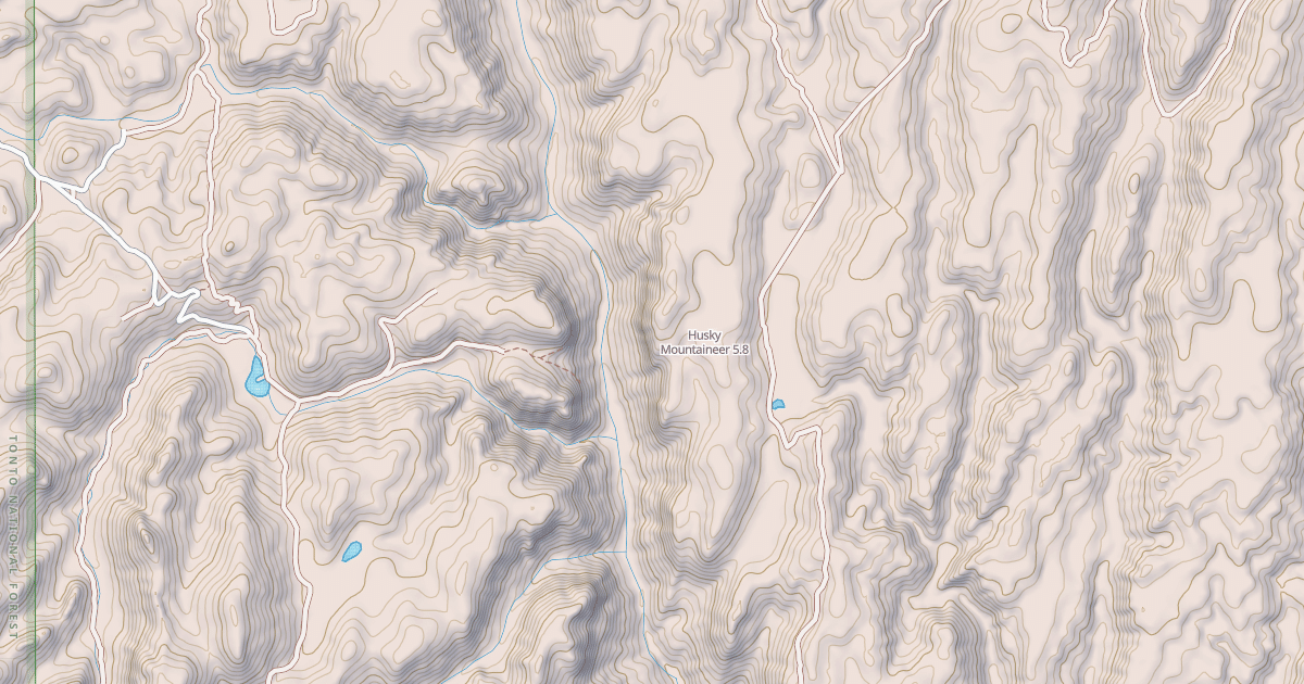 Map preview of Husky Mountaineer
