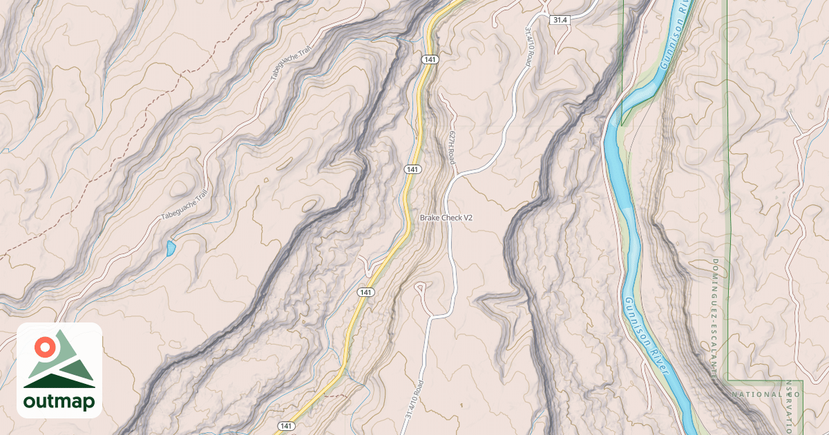 Map of Brake Check