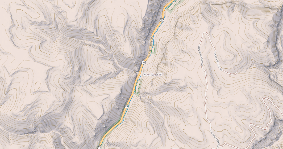 Map preview of Vision Quest