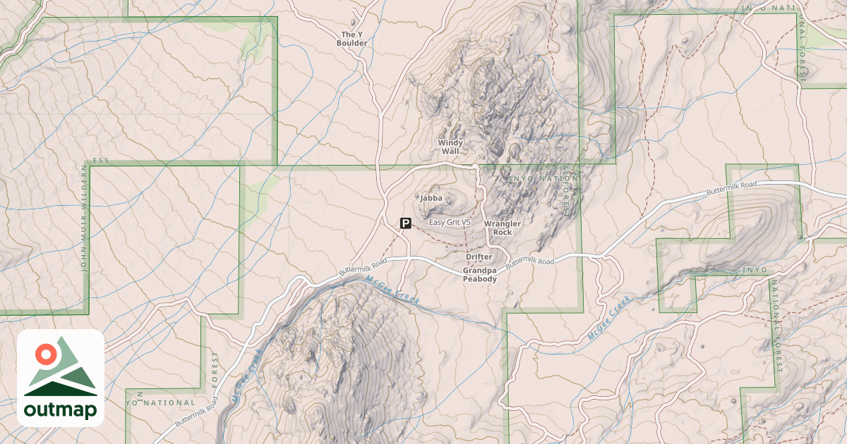 Map of Easy Grit
