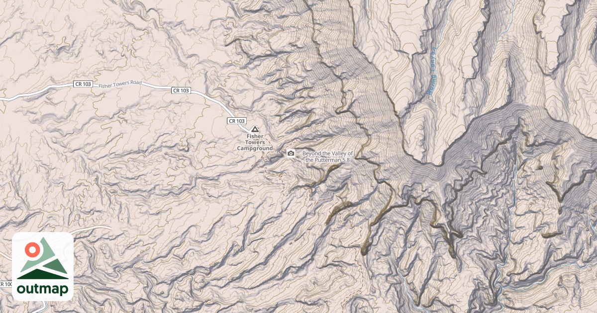 Map of Beyond the Valley of the Putterman