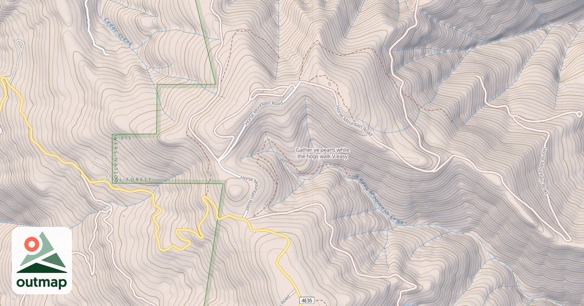 Map of Gather ye pearls while the hogs walk