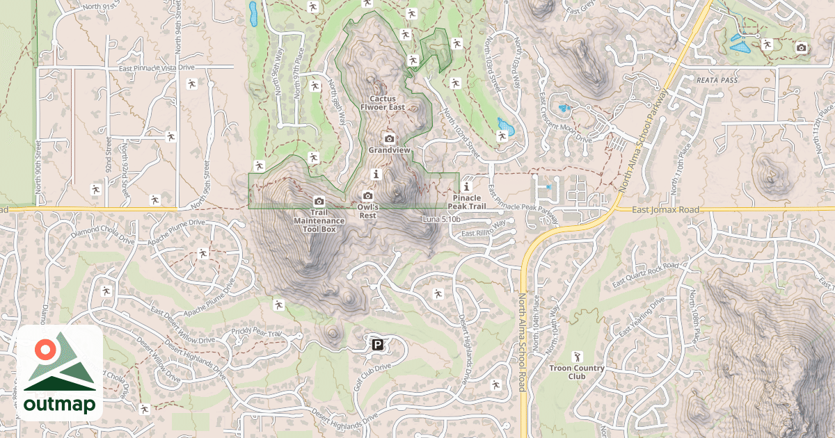 Map of Luna