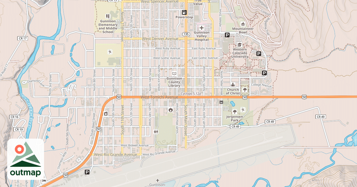 Map of Cyclops