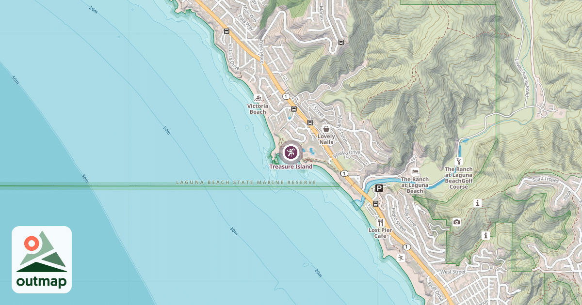 Map of Treasure Island