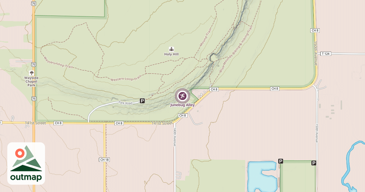 Map of Junebug Alley
