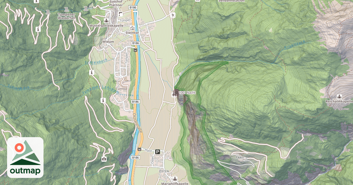 Map of 1001 Nacht