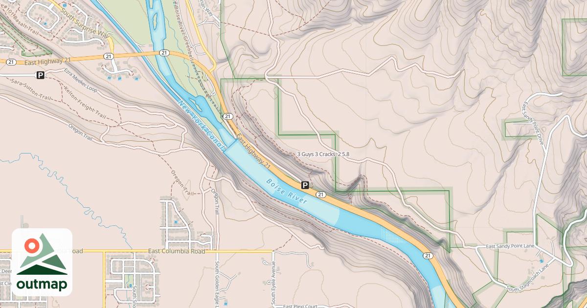 Map of 3 Guys 3 Cracks  2