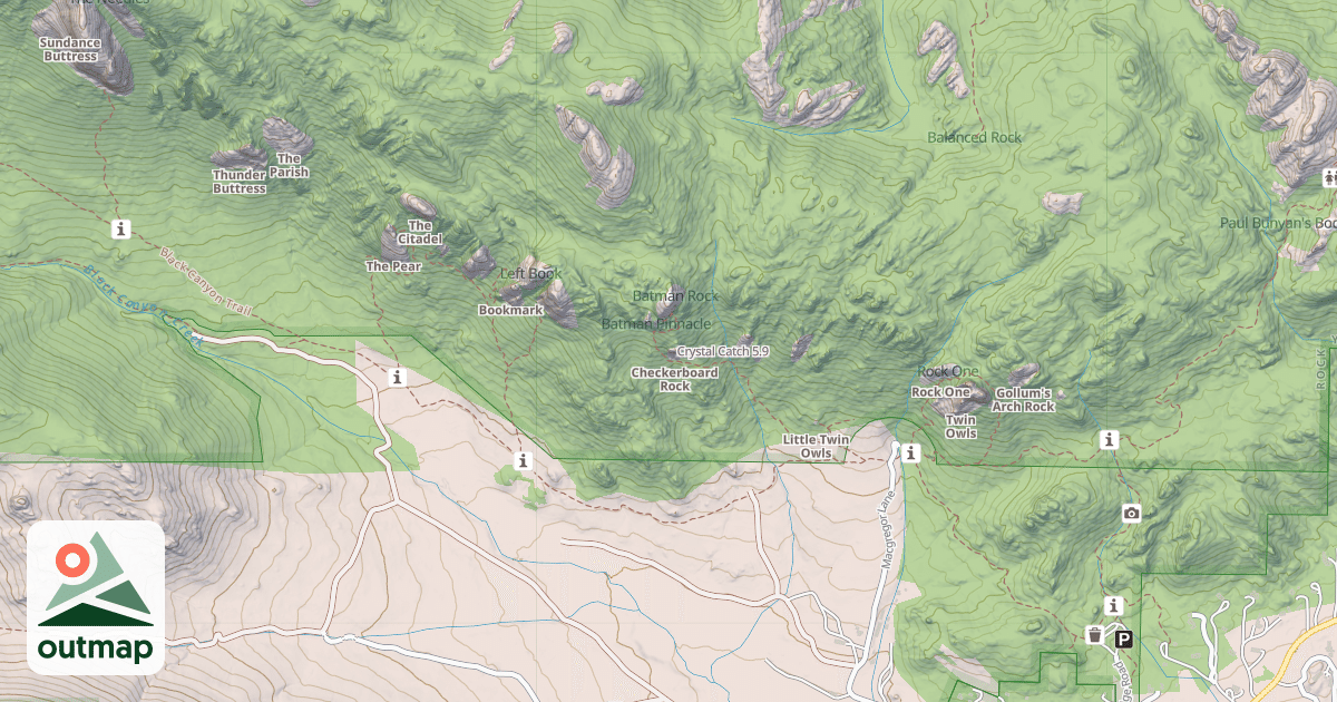 Map of Crystal Catch