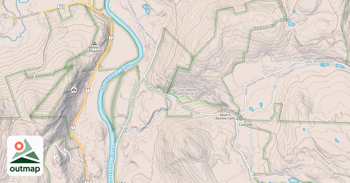 Map of Just getting warmed up