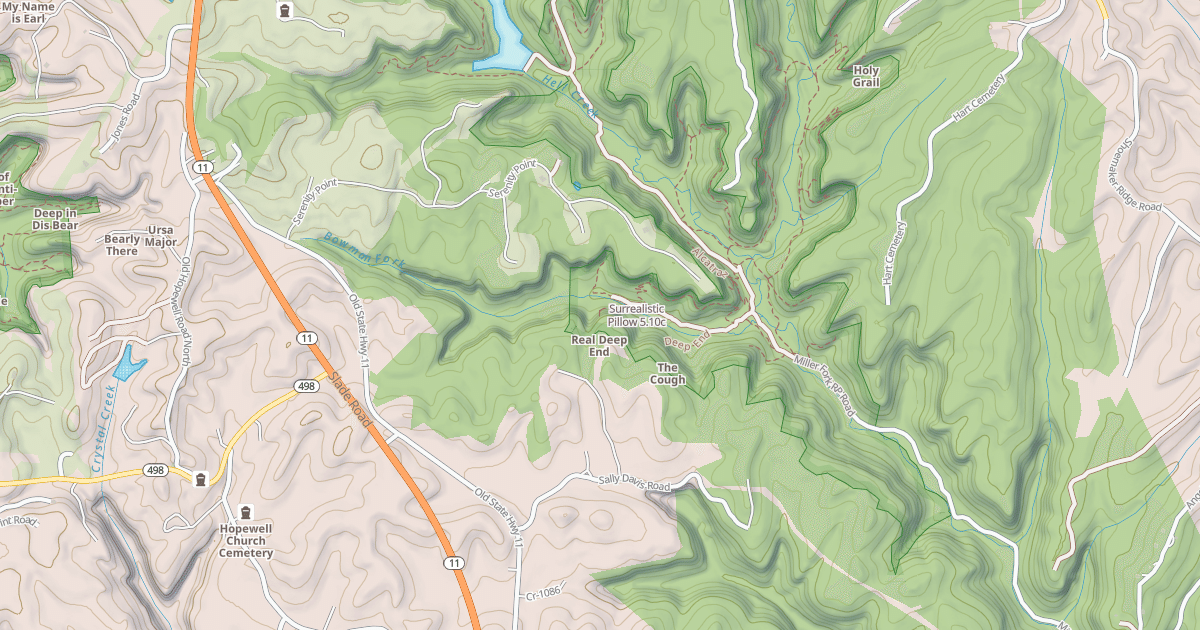 Map preview of Surrealistic Pillow