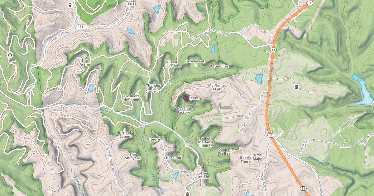 Map preview of Stalker