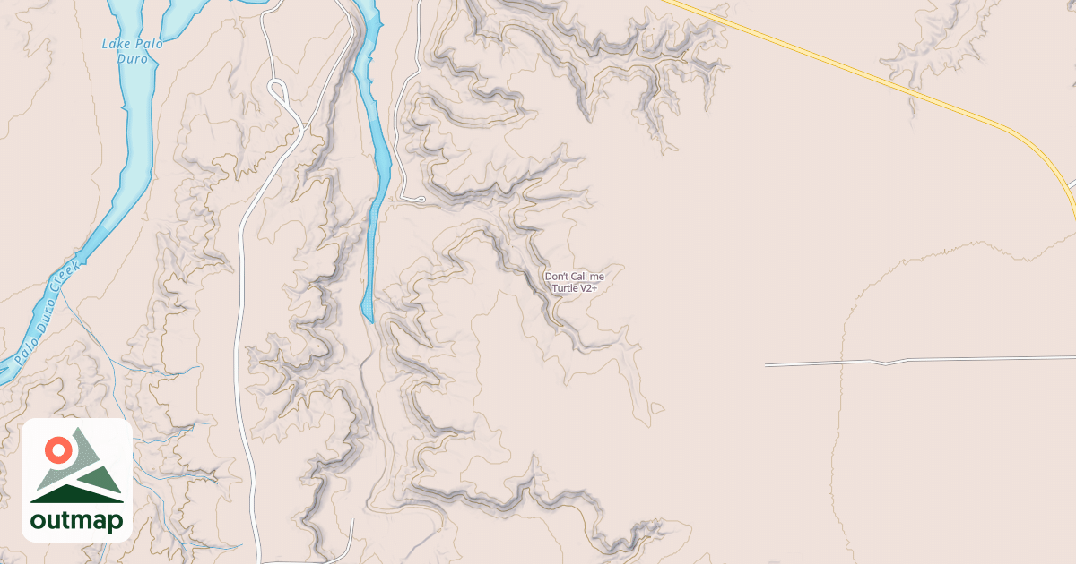 Map of Don’t Call me Turtle
