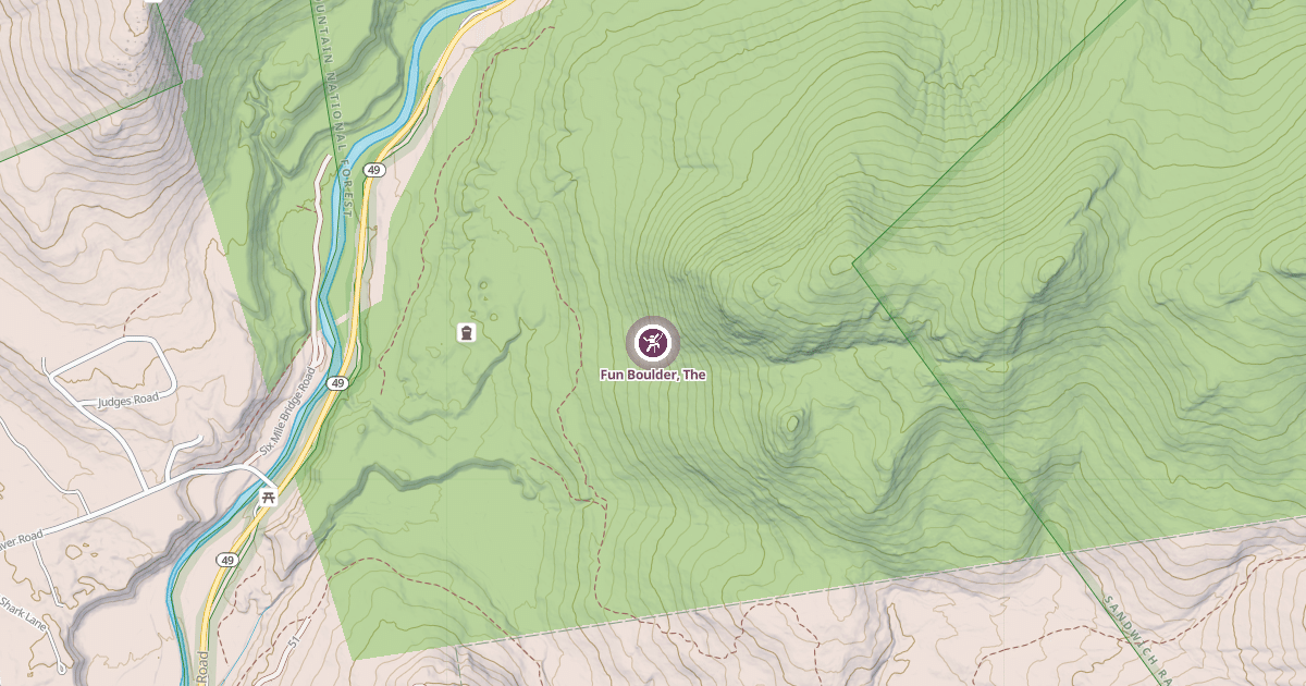Map preview of Fun Boulder, The