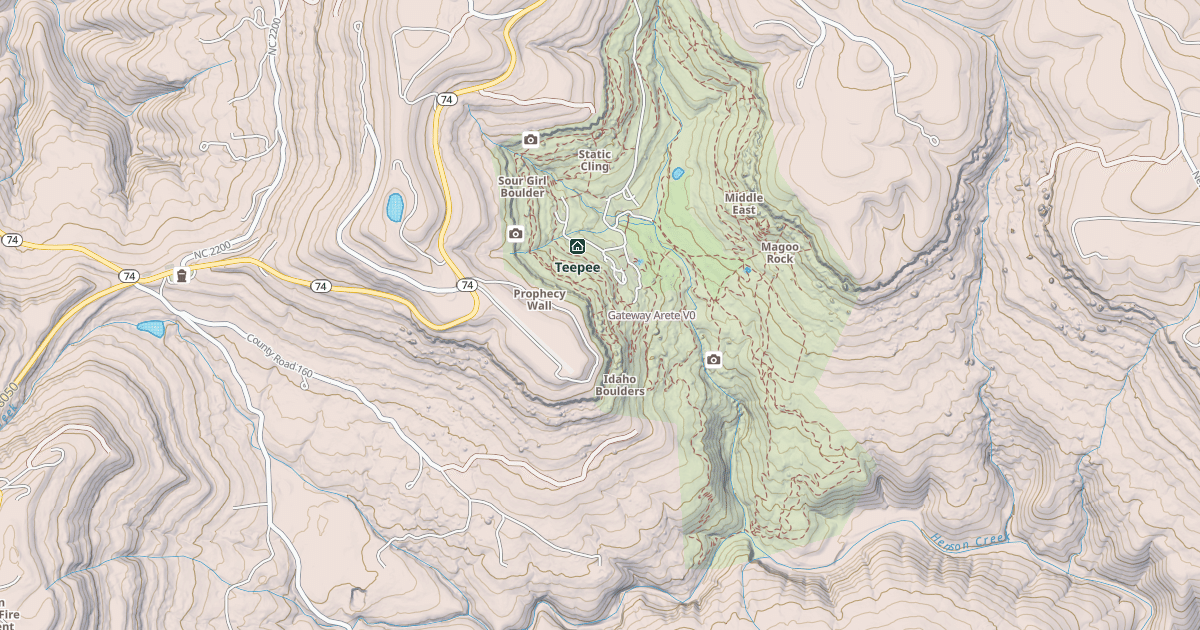 Map preview of Gateway Arete