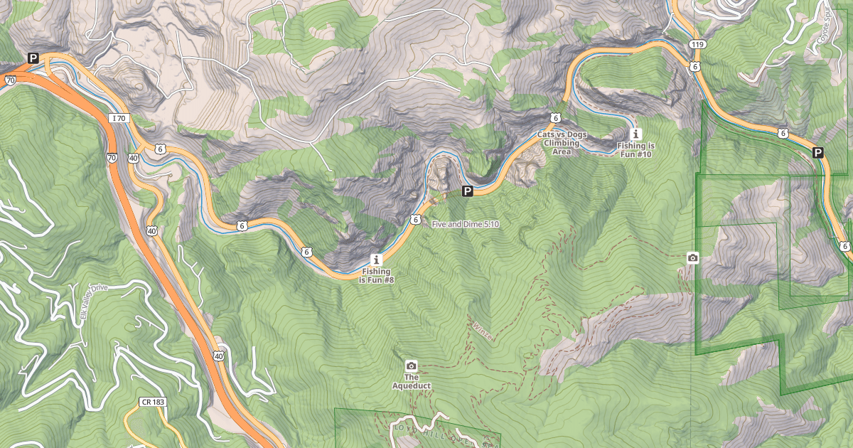 Map preview of Five and Dime