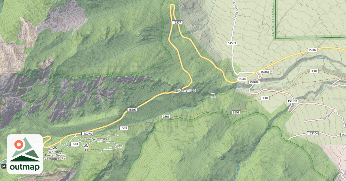 Map of B.A.T. Tent