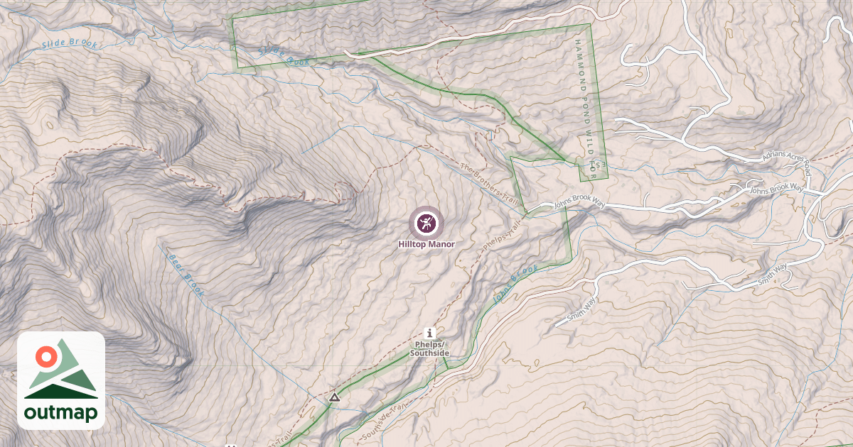 Map of Hilltop Manor