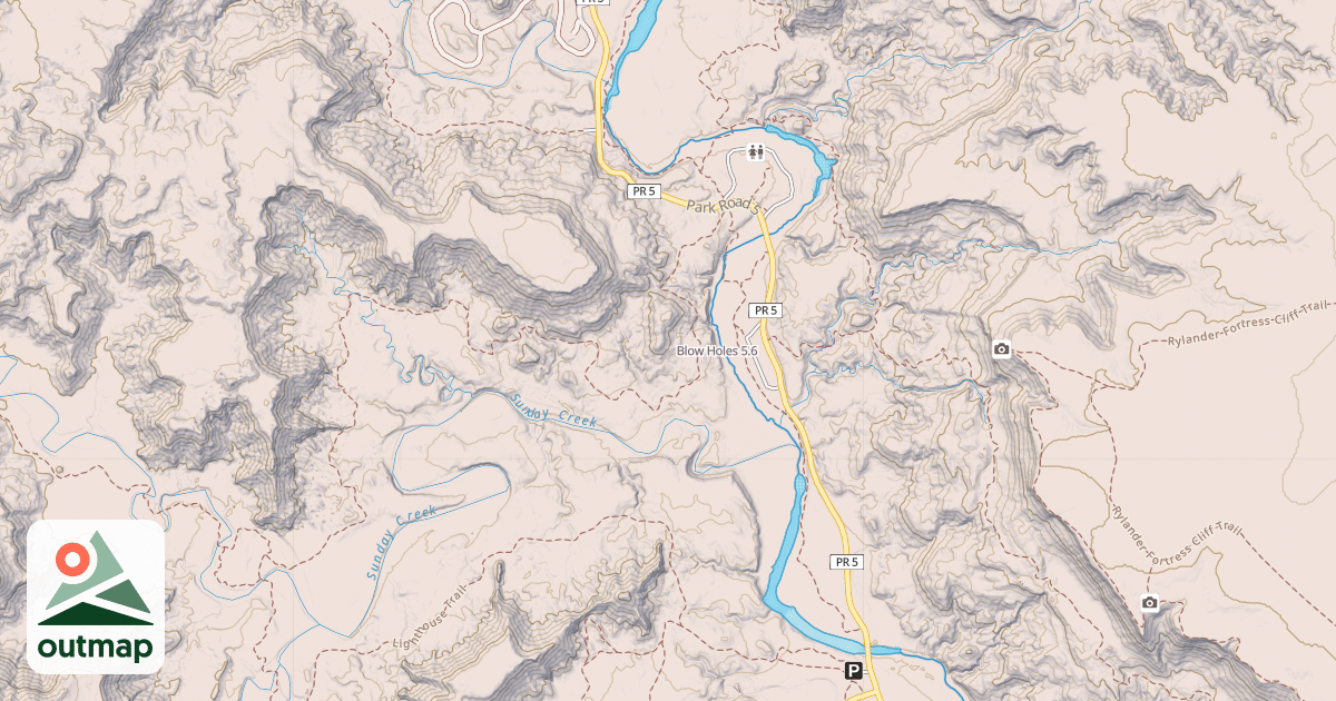 Map of Blow Holes