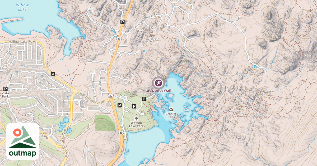 Map of 3rd Degree Wall
