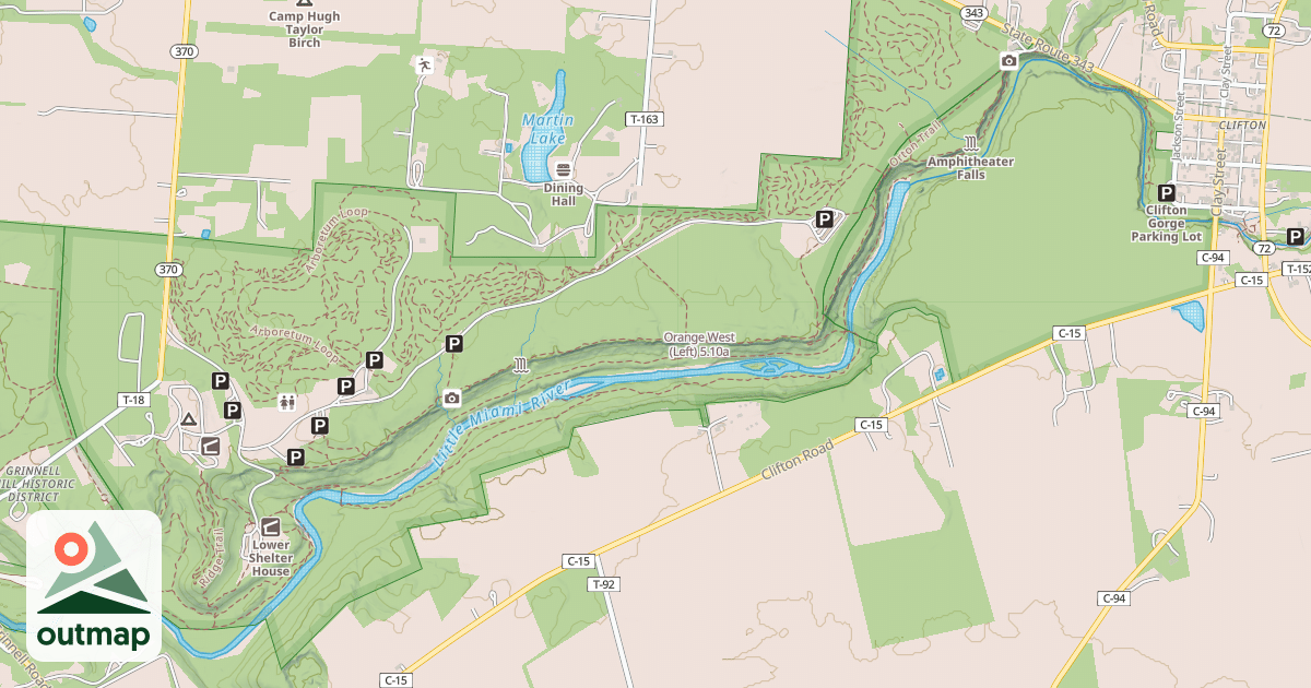 Map of Orange West (Left)
