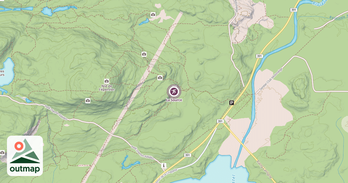 Map of La Source