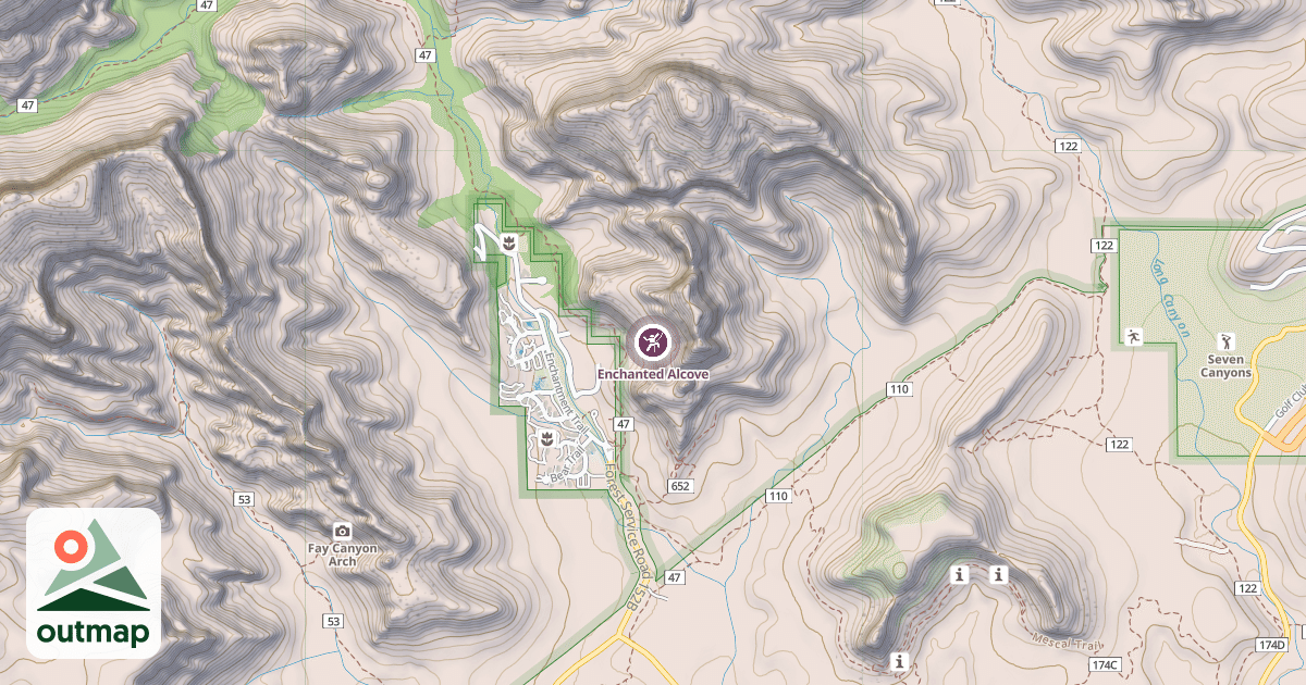 Map of Enchanted Alcove