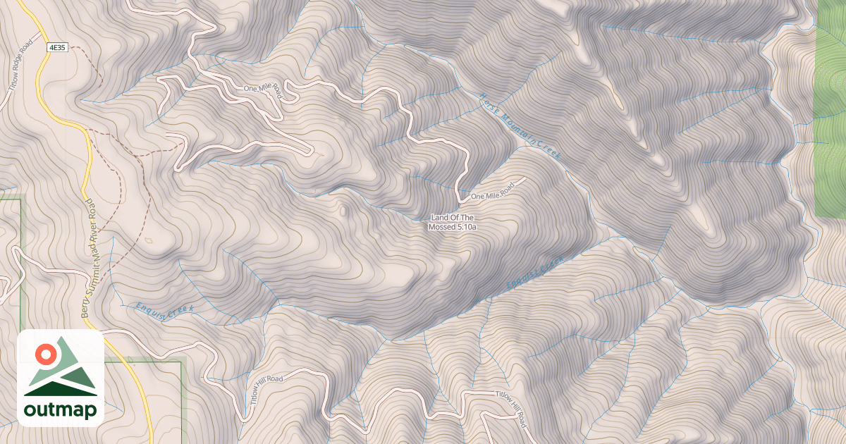 Map of Land Of The Mossed
