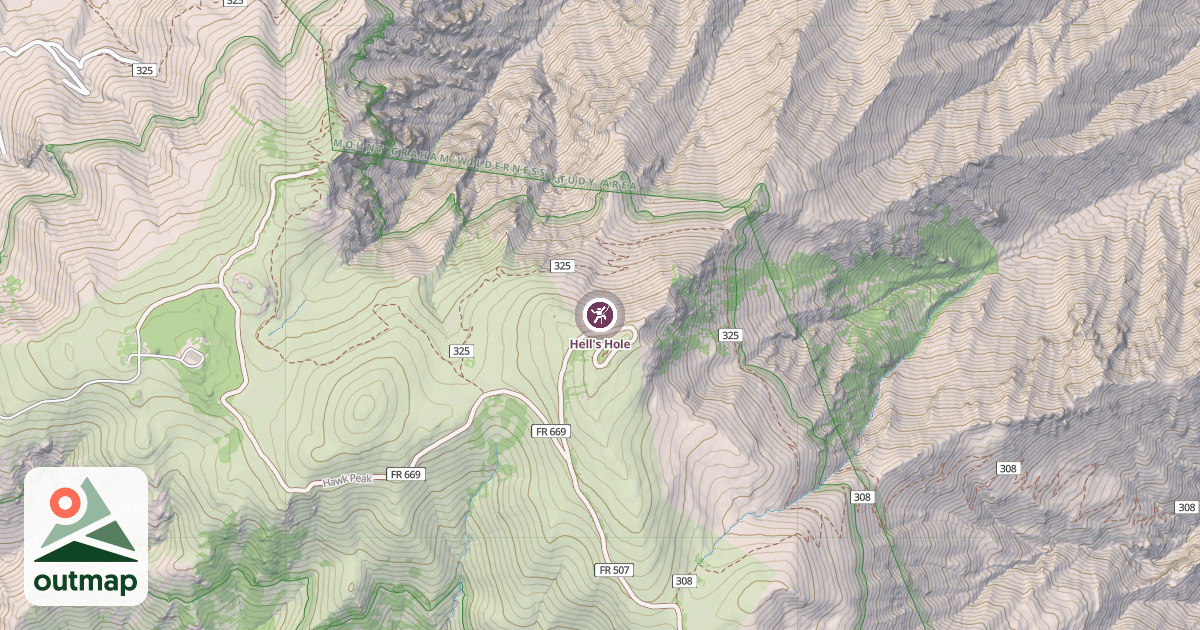 Map of Hell's Hole