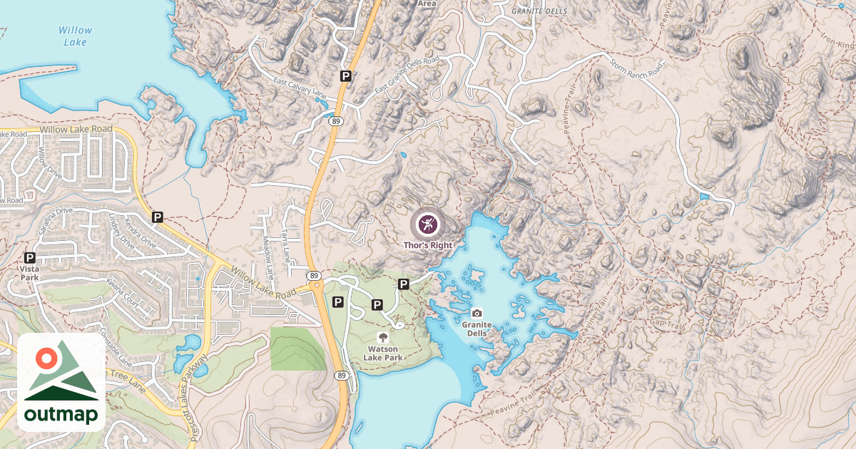 Map of Thor's Right