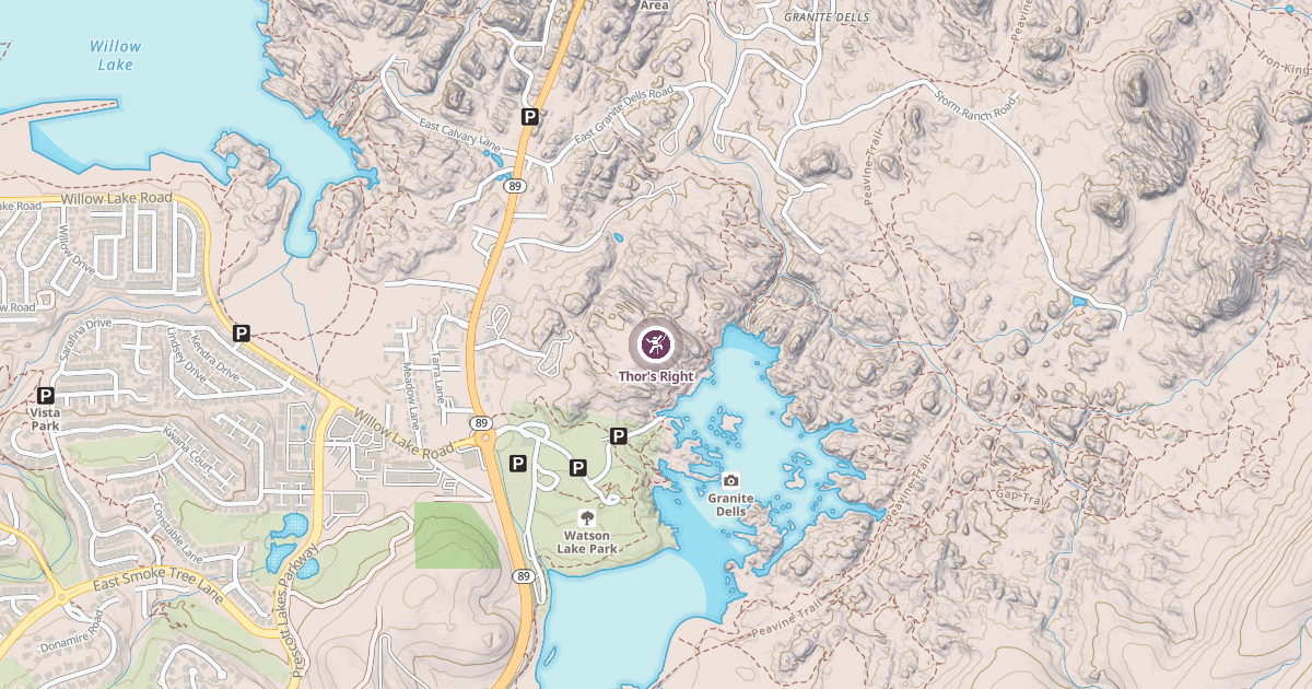 Map preview of Thor's Right