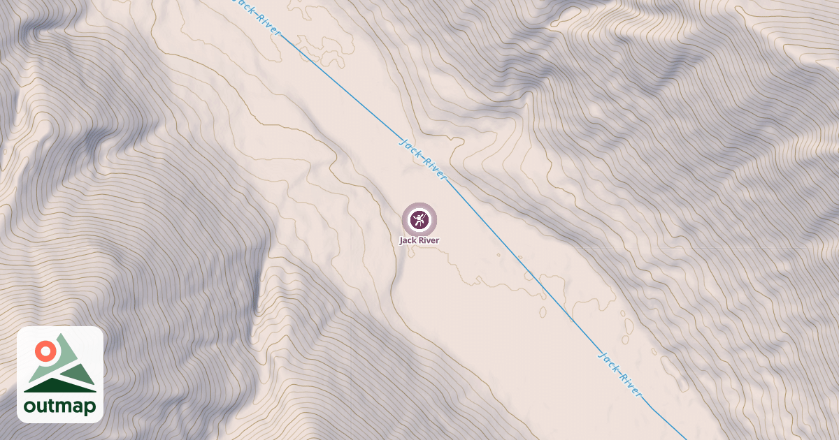 Map of Jack River