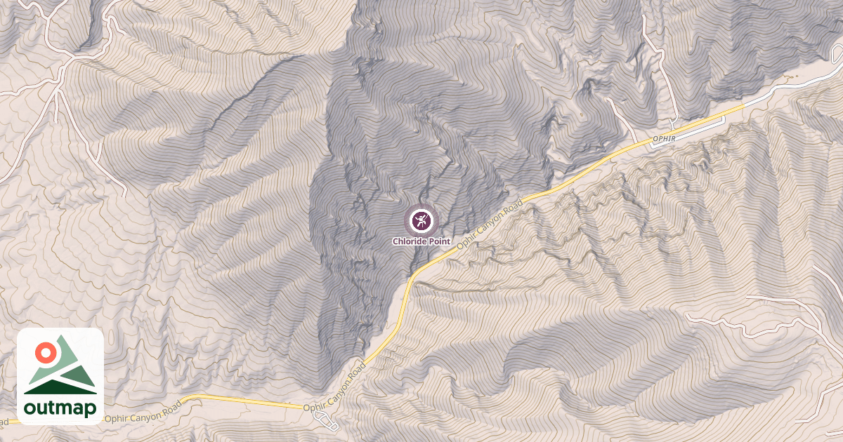 Map of Chloride Point