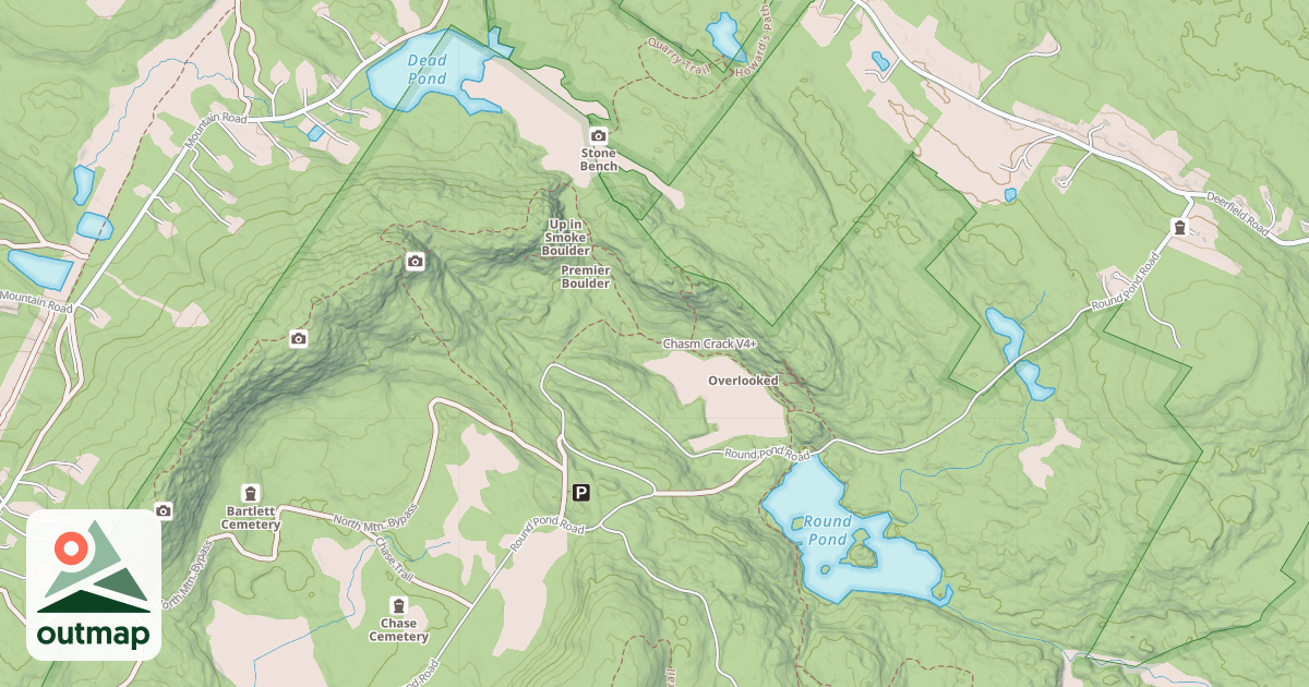 Map of Chasm Crack