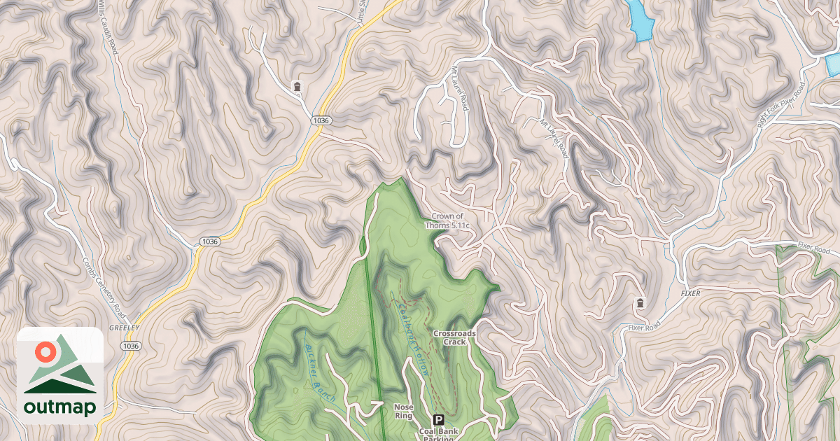 Map of Crown of Thorns