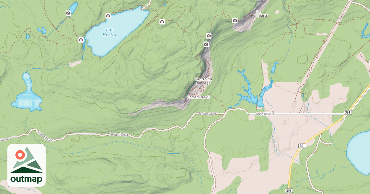 Map of Cornemuse